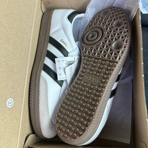 Adidas Samba White and Black Men's Shoes